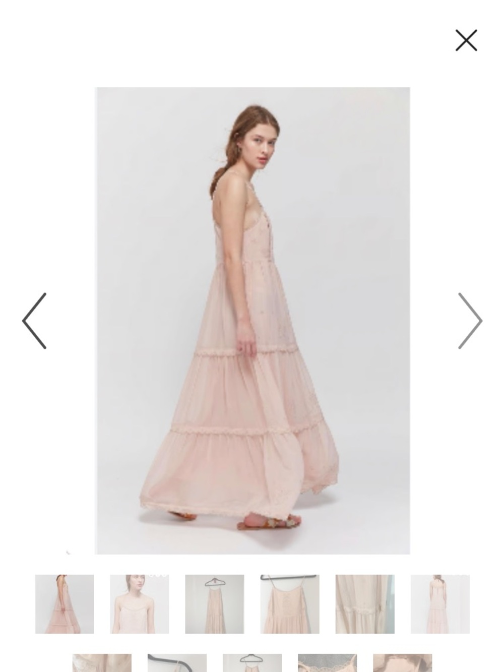 Tiered Maxi Dress